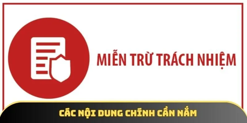 Các nội dung chính cần nắm Các nội dung chính cần nắm
